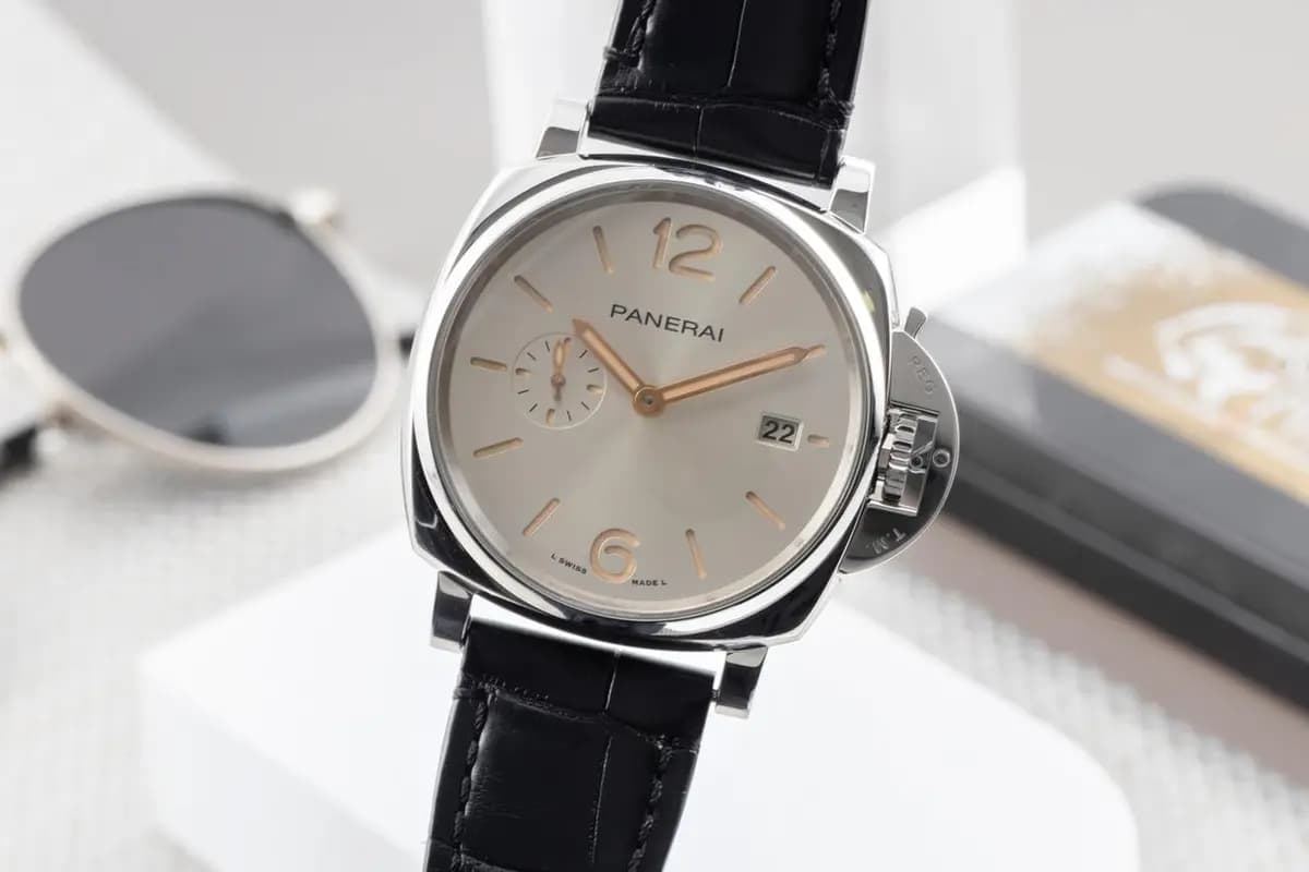 Panerai Luminor Steel Automatic Men's Watch Ref. PAM01249 Box & Papers 2021