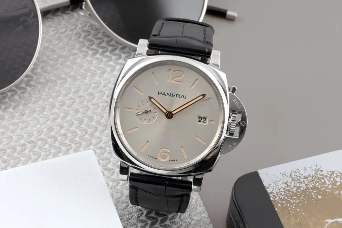 Panerai Luminor Steel Automatic Men's Watch Ref. PAM01249 Box & Papers 2021