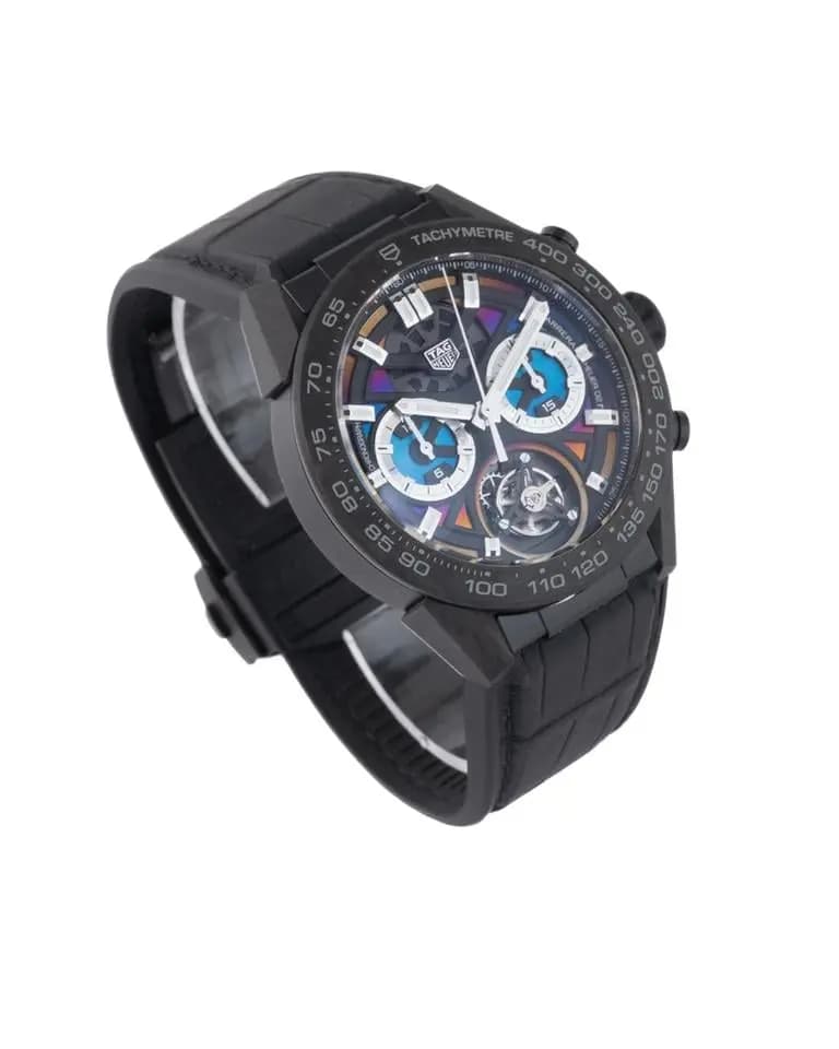 TAG Heuer Carrera Chronograph Tourbillon Polychrome - CAR5A8AF.FC6415 - 2023
