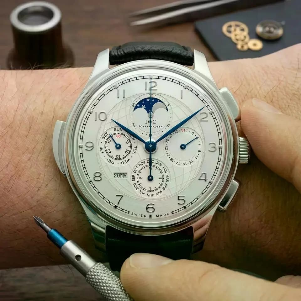 IWC | Portugieser Grande Complication Platin | Ref. IW377401 - Full Set - NOS - Limitiert