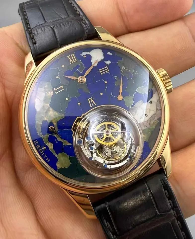 Zenith Limited to 1 piece,Academy Christophe Colomb Bleue 45MM