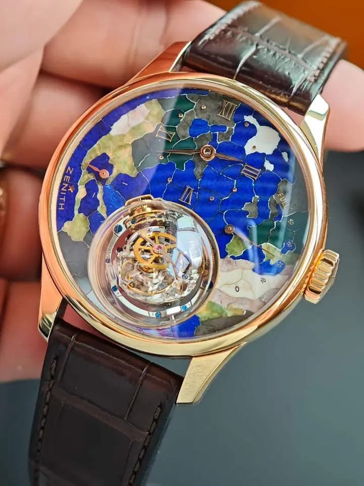 Zenith Limited to 1 piece,Academy Christophe Colomb Bleue 45MM