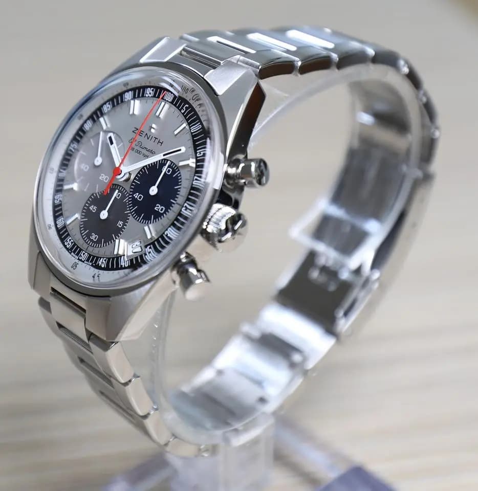 Zenith El Primero Chronomaster Original - 38mm - Full Steel Very good conditions - Full Set