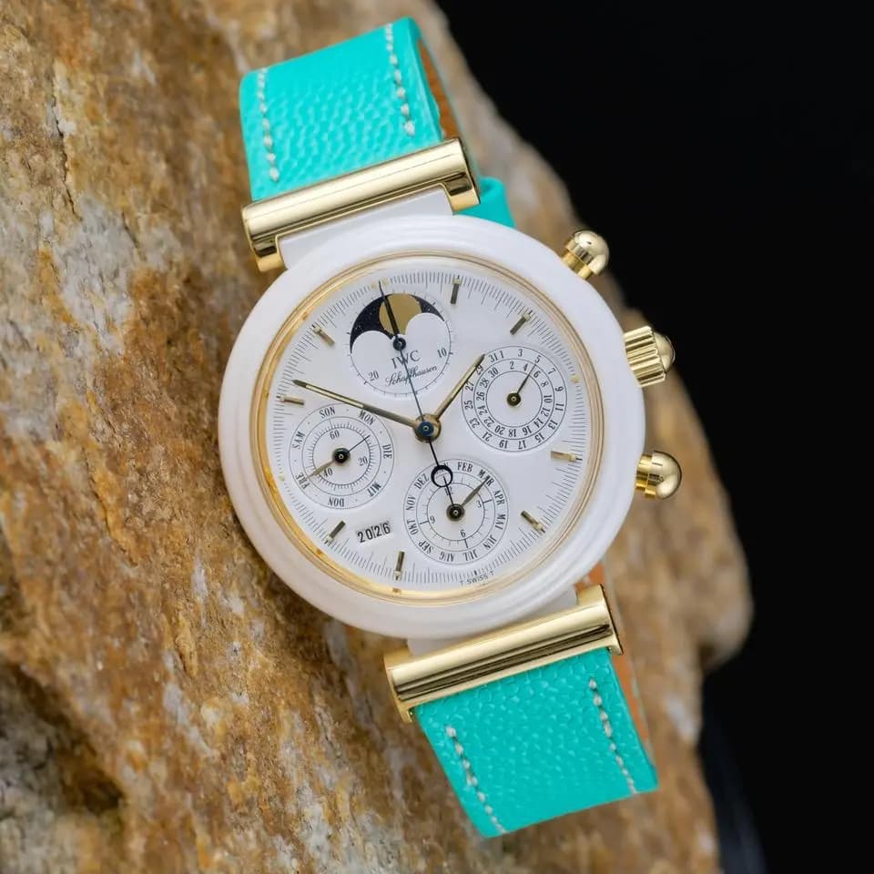 IWC Da Vinci ref.IW3755 in white ceramic, est. 20 pieces made
