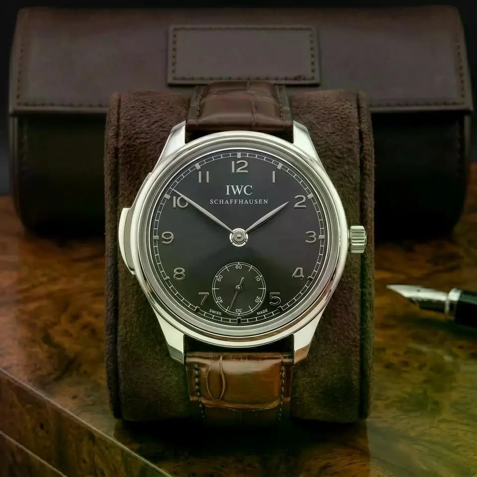 IWC Portugieser Portuguese Minutenrepetition Minute Repeater Weißgold Ref. IW544903 - Full Set - Limitiert
