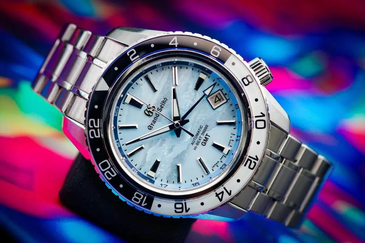 Grand Seiko “Sea of Clouds” GMT | Sports Collection Ref. SBGJ275 | 44mm | Steel | Full Set | Blue Dial