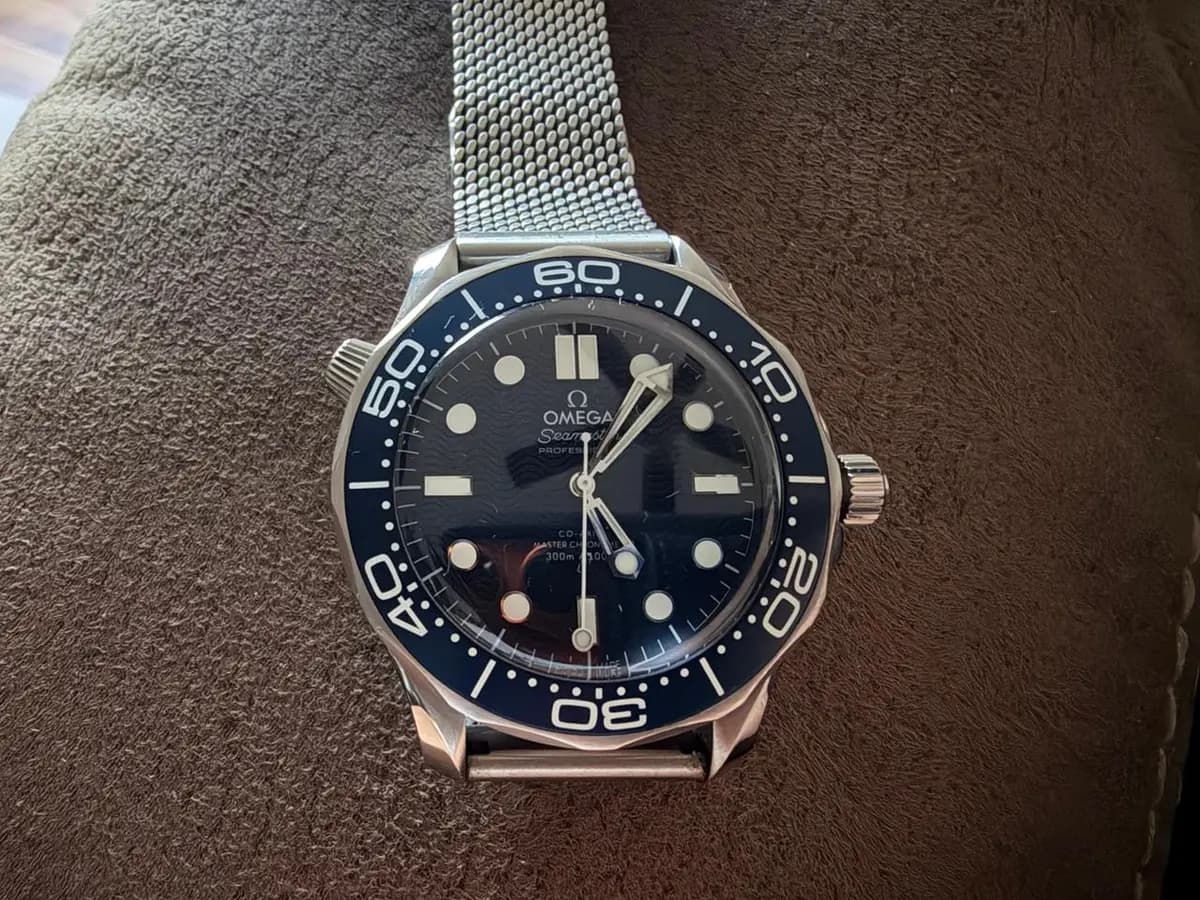 Omega Seamaster Diver 300M 007 JB 60th