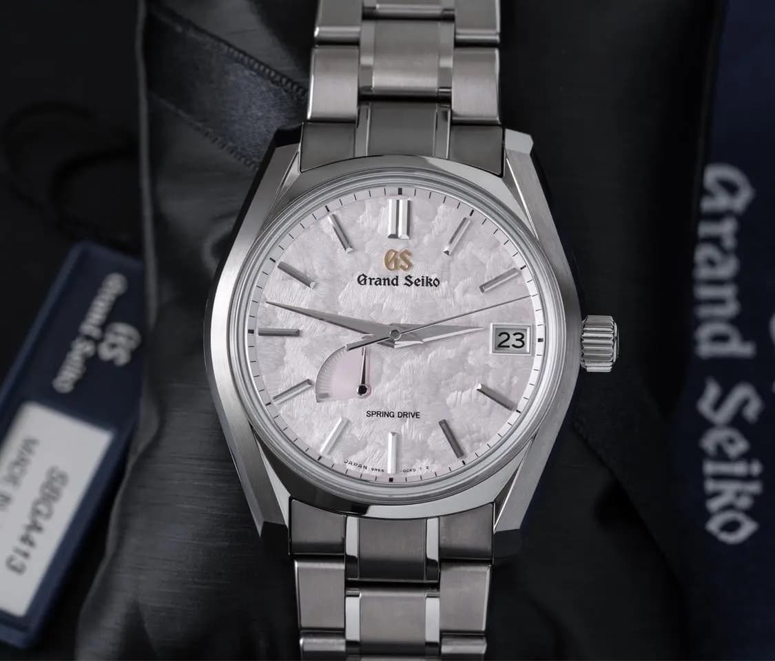Grand Seiko NEW 2026 SBGA413 Shunbun Spring Blossom