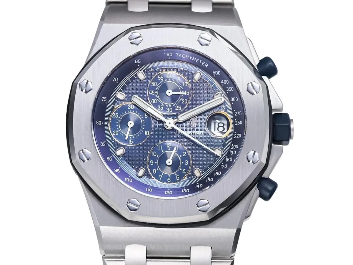 Audemars Piguet AUDEMARES PIGUET Vintage OFFSHORE THE BEAST Ref 25721ST Stainless Steel Double Folding Clasp Bj-1994 Excellent Rare Early