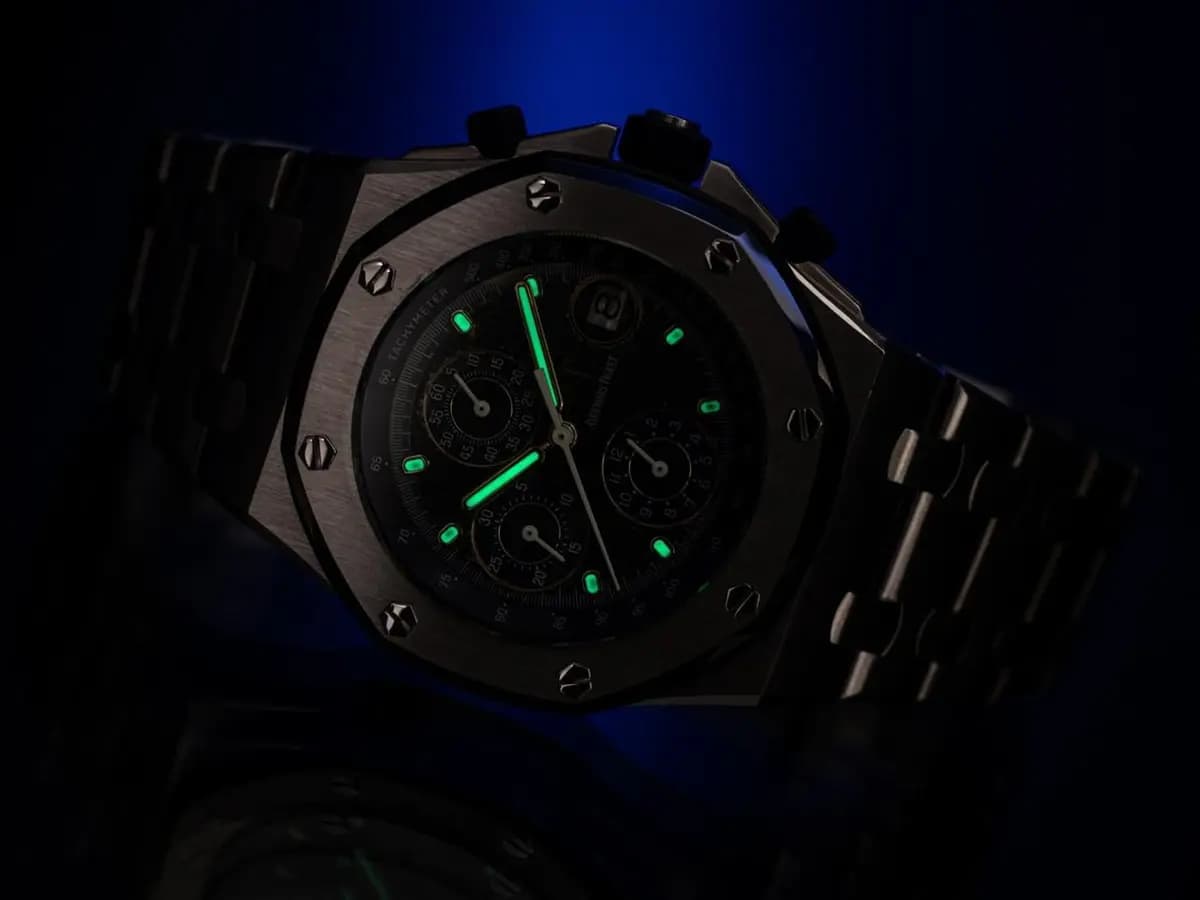 Audemars Piguet AUDEMARES PIGUET Vintage OFFSHORE THE BEAST Ref 25721ST Stainless Steel Double Folding Clasp Bj-1994 Excellent Rare Early