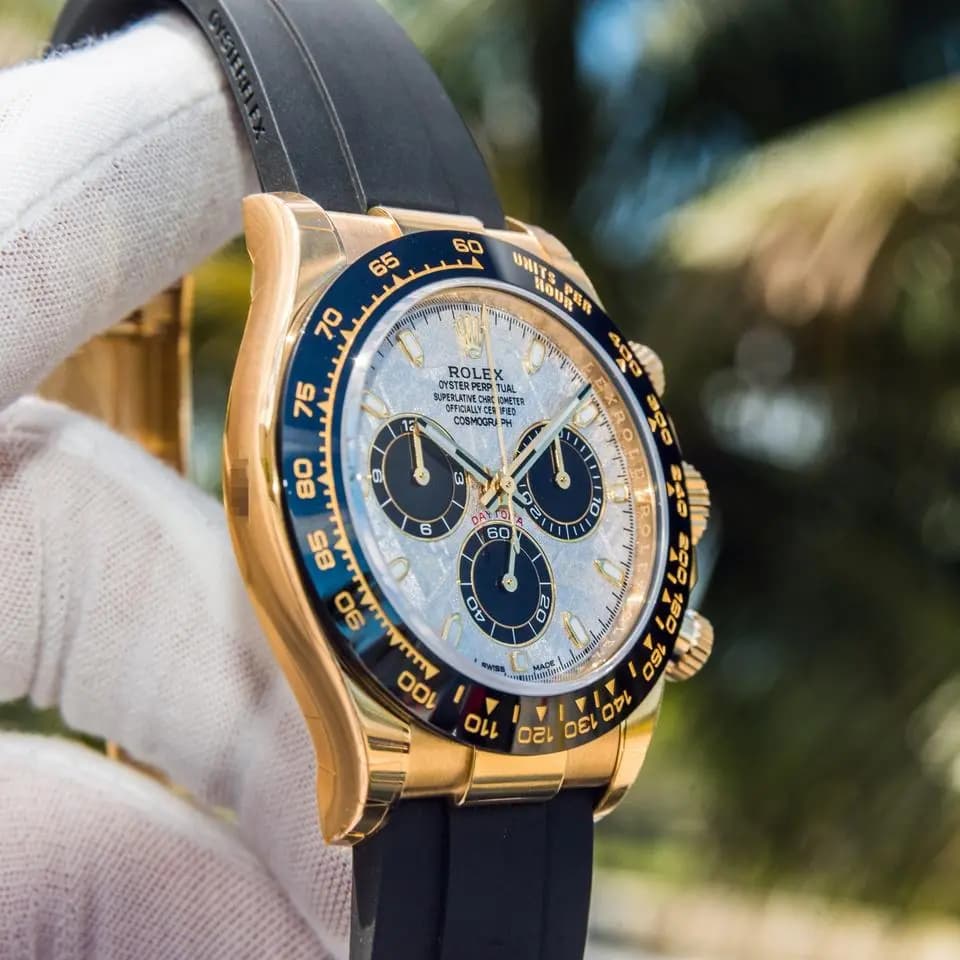 Rolex Daytona 116518LN | Meteorite Dial | Yellow Gold