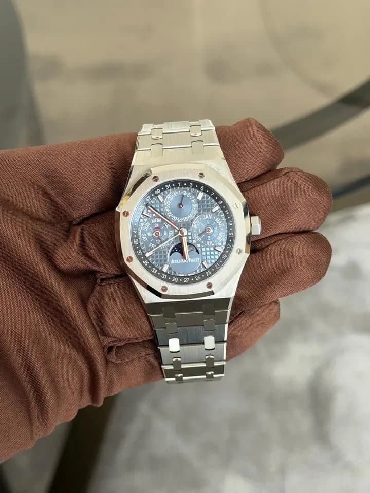 Audemars Piguet Royal Oak 26674ST Perpetual Calendar 2025 Stainless Steel Blue 41mm