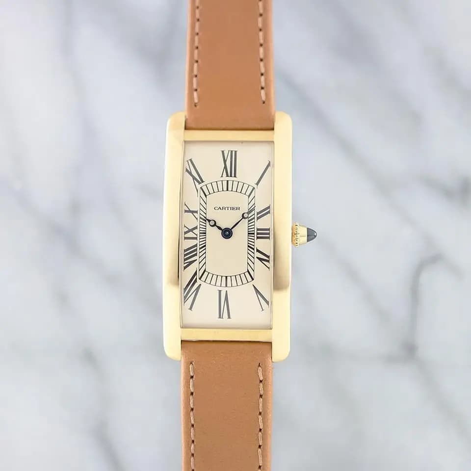 Cartier Tank Cintrée 100th Anniversary Ref. WGTA0057 18K Yellow Gold Limited Edition of 150 Fullset 2021