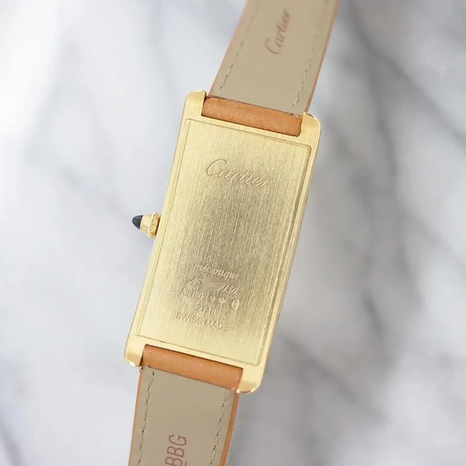 Cartier Tank Cintrée 100th Anniversary Ref. WGTA0057 18K Yellow Gold Limited Edition of 150 Fullset 2021