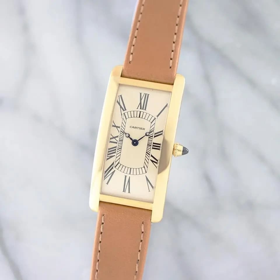 Cartier Tank Cintrée 100th Anniversary Ref. WGTA0057 18K Yellow Gold Limited Edition of 150 Fullset 2021