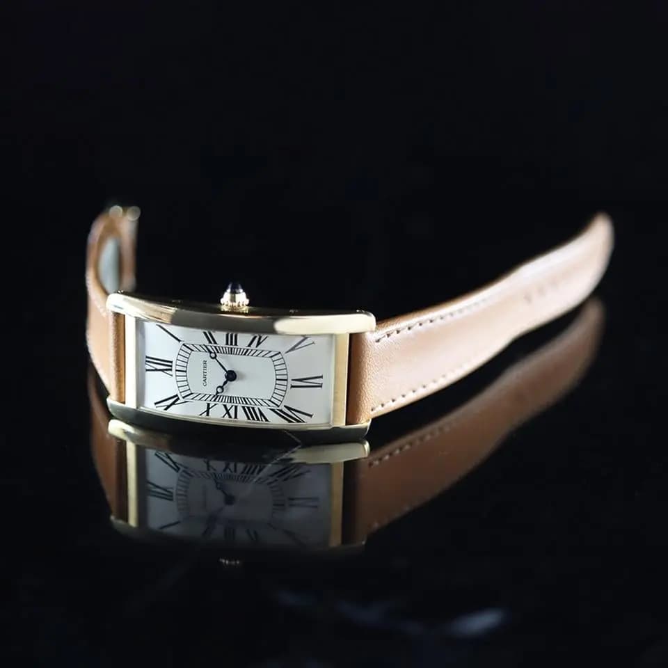 Cartier Tank Cintrée 100th Anniversary Ref. WGTA0057 18K Yellow Gold Limited Edition of 150 Fullset 2021