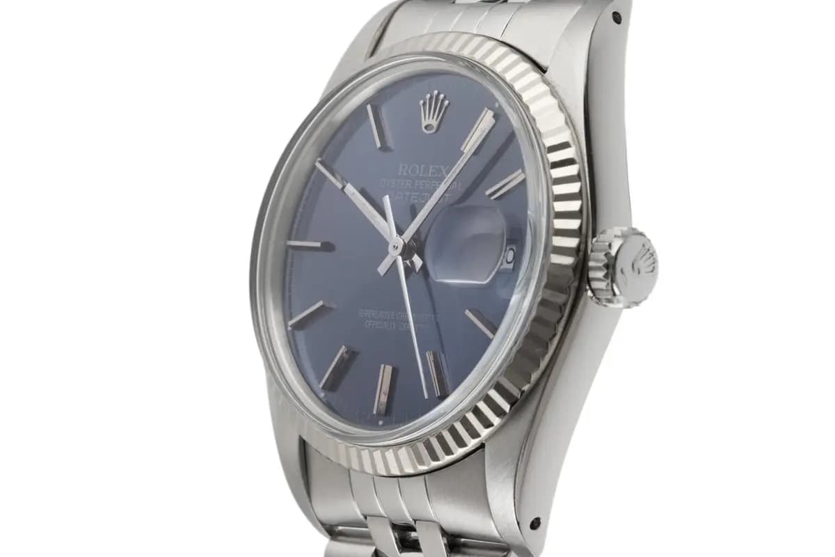Rolex Datejust 36 | 16014 | Lavender Aged Dial | Whitegold Bezel | Vintage | with Box