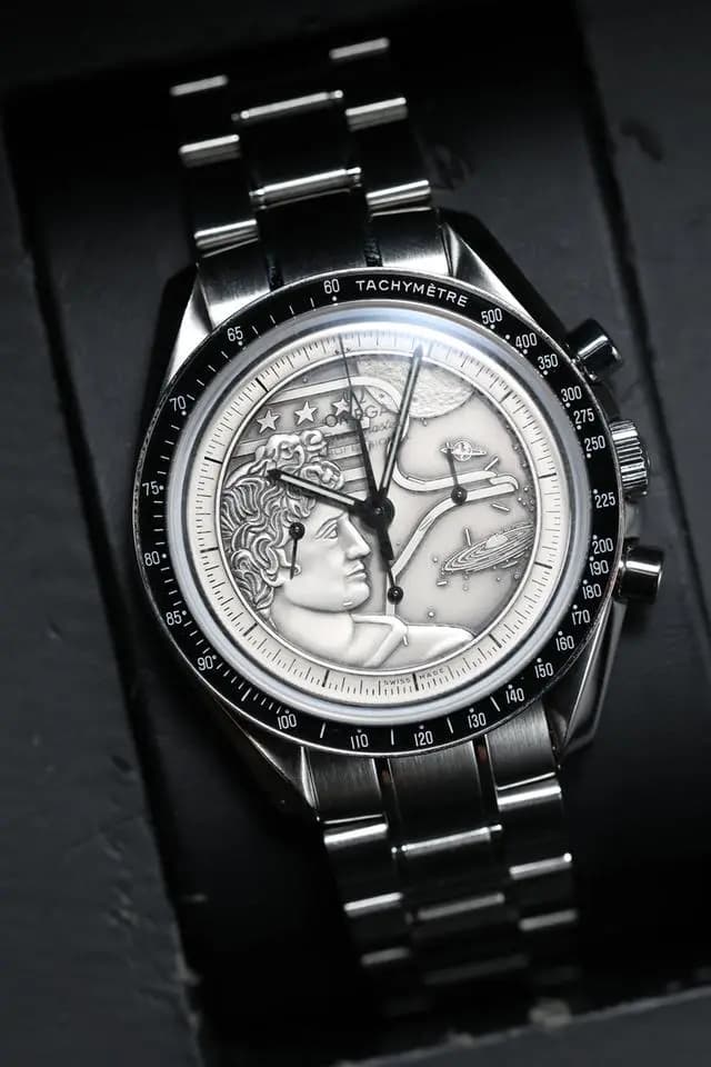 Omega Speedmaster Moonwatch Apollo XVII 40th Anniversary 42mm 2016 Full Set