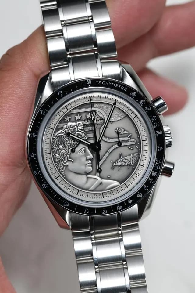 Omega Speedmaster Moonwatch Apollo XVII 40th Anniversary 42mm 2016 Full Set
