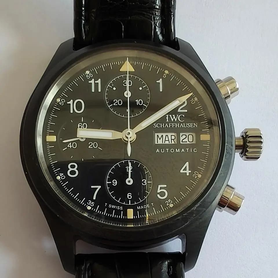 IWC Chronograph Full set condizioni top, 3705 originale