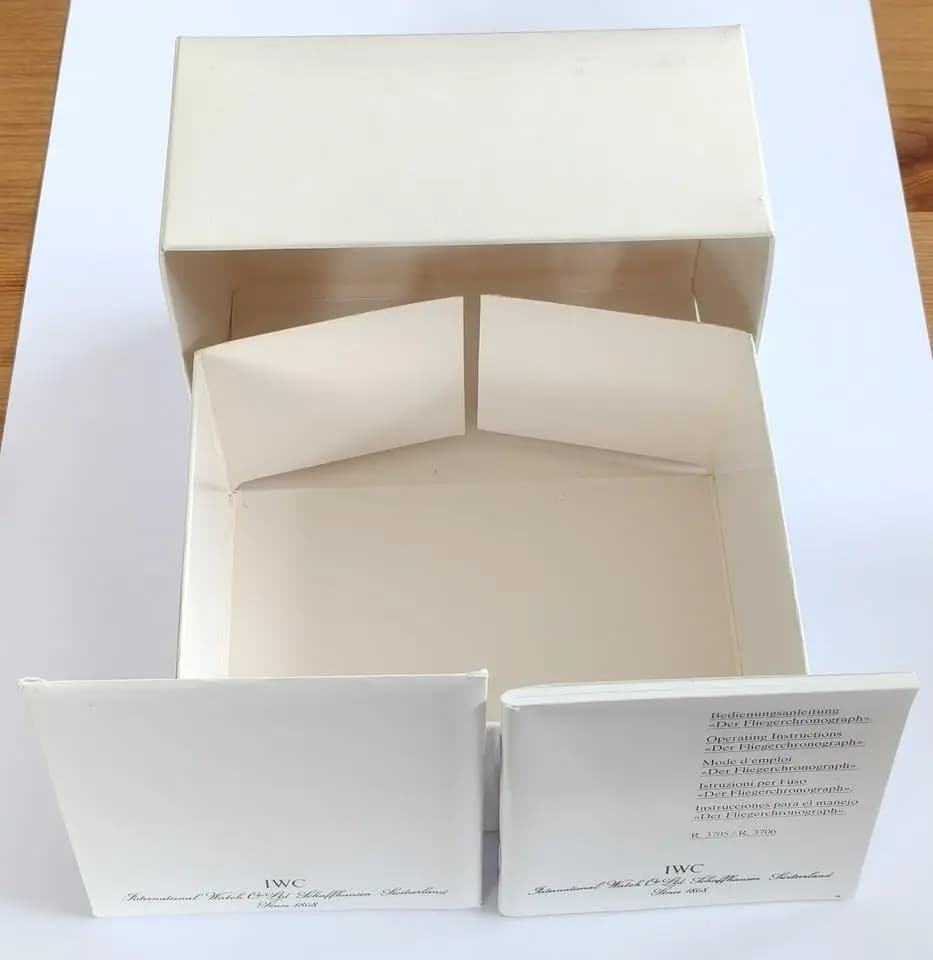 IWC Chronograph Full set condizioni top, 3705 originale