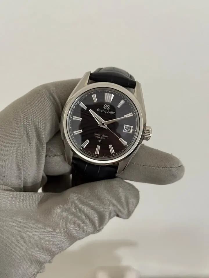 Grand Seiko SLGH007J Textured Dark Dial - Full Set