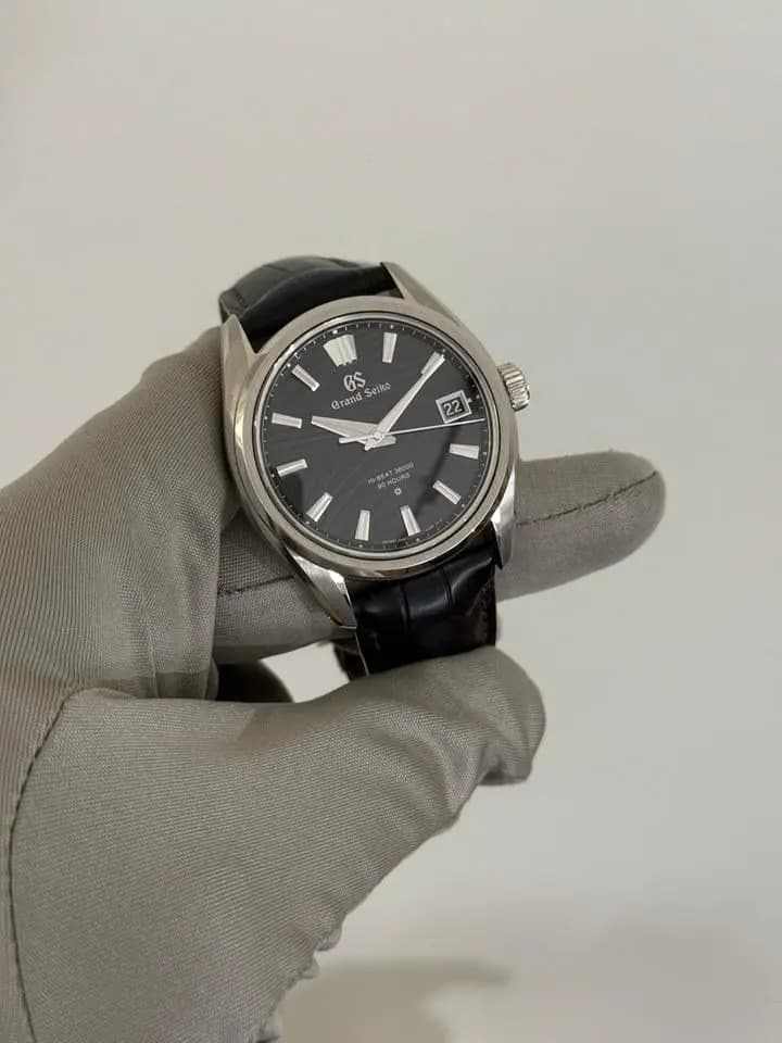 Grand Seiko SLGH007J Textured Dark Dial - Full Set