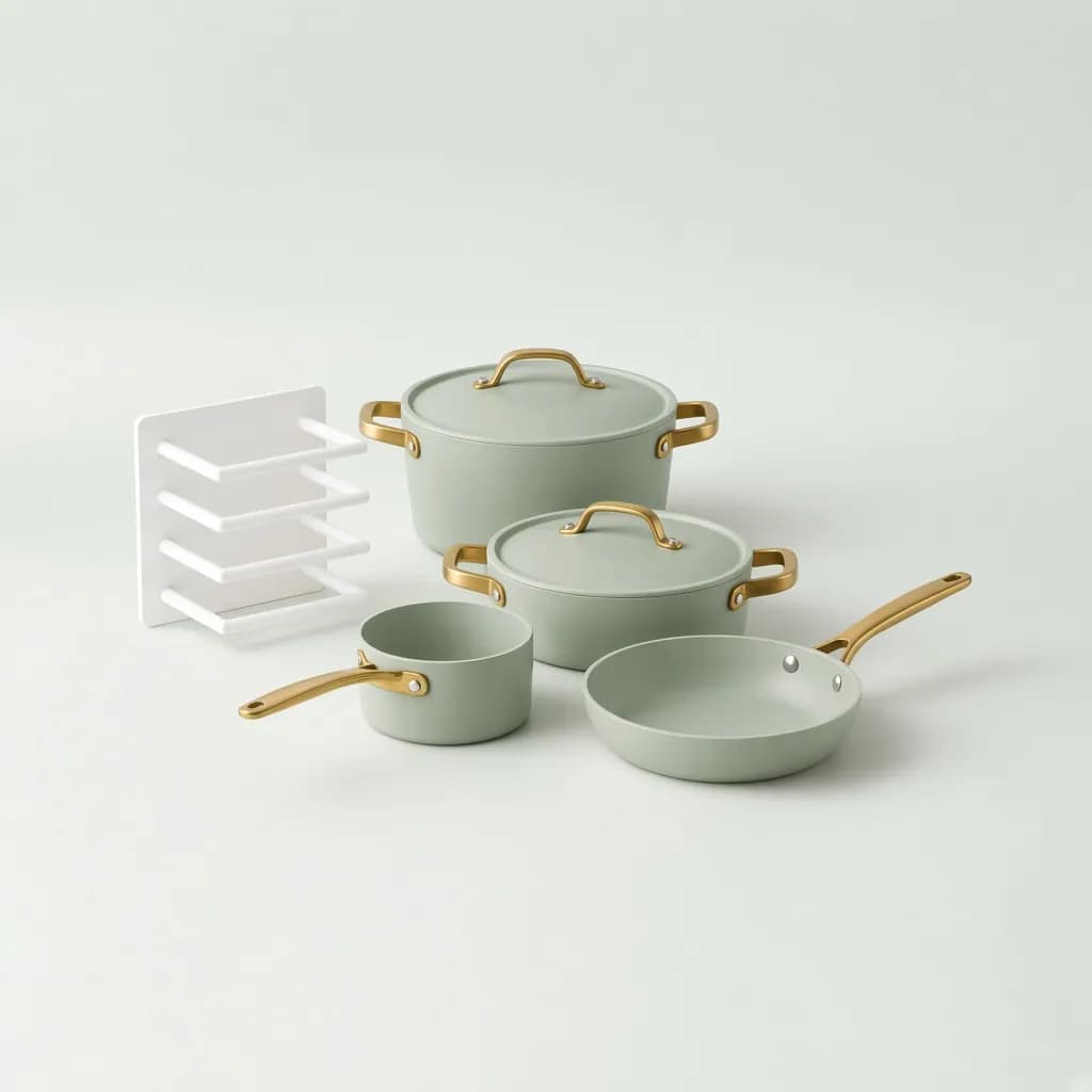 Caraway Cookware Set, Sage