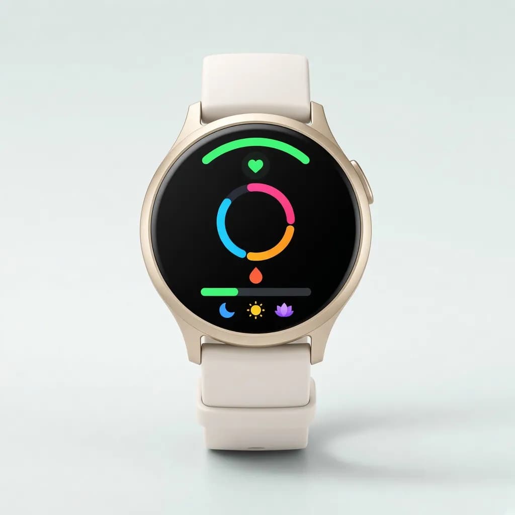 Garmin vívoactive 6, Lunar Gold/Bone
