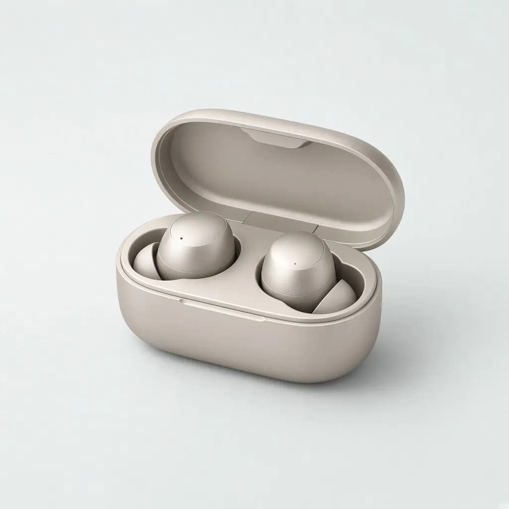 Sony WF-1000XM6 Noise Canceling Earbuds, Platinum Silver