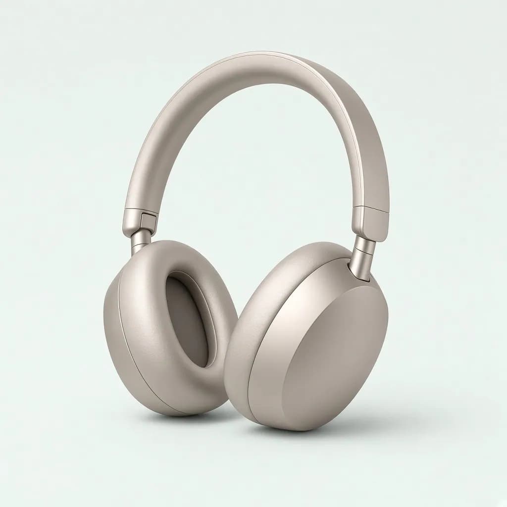 Sony WH-1000XM6 Wireless Noise Canceling Headphones, Platinum Silver