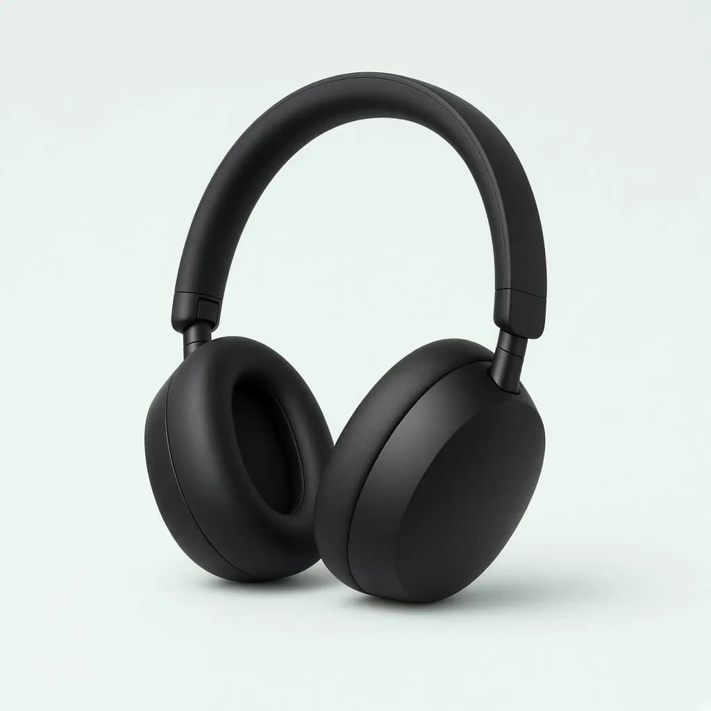 Sony WH-1000XM6 Wireless Noise Canceling Headphones, Black