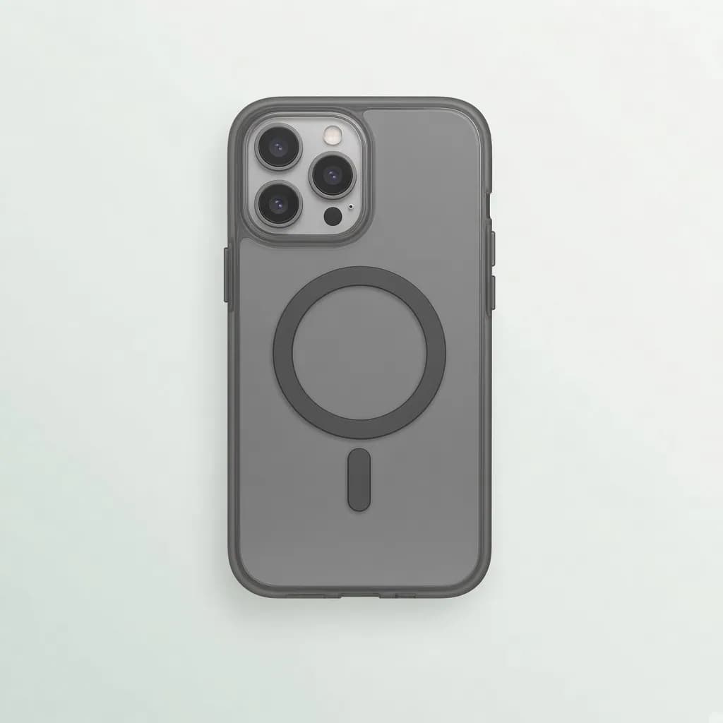 Spigen Ultra Hybrid MagFit Case for iPhone 18 Pro, Clear Graphite