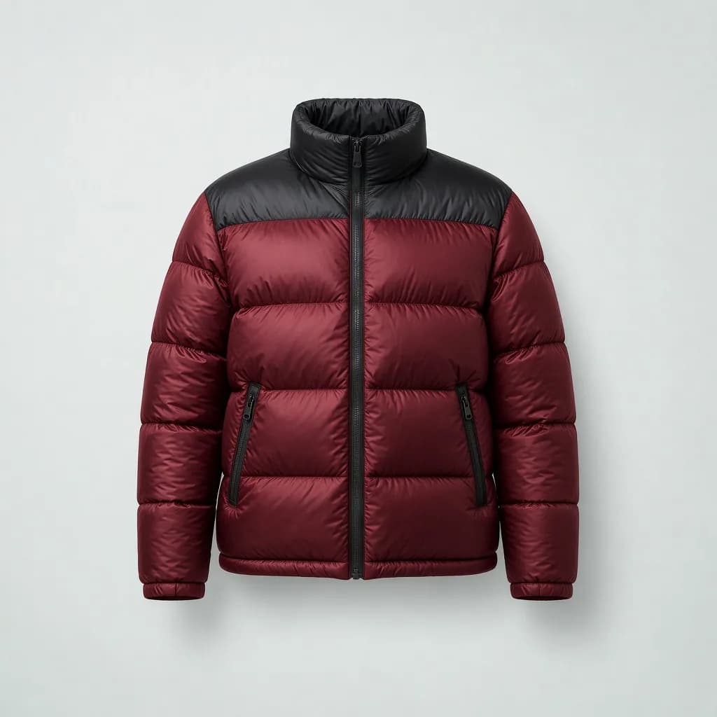 The North Face Men's 1996 Retro Nuptse Jacket, Beetroot/TNF Black