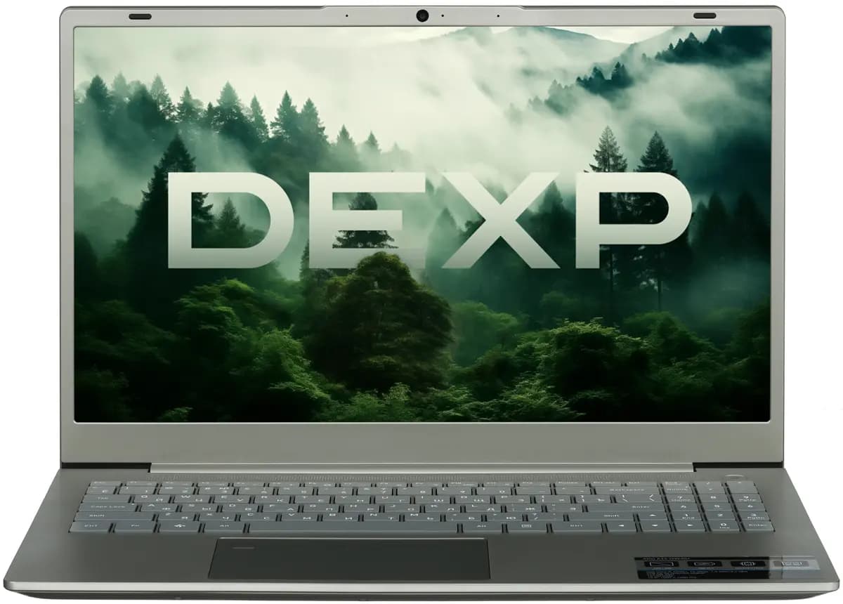 15.6" laptop DEXP Atlas A15-I5W404 silver [English/Russian layout, 1920x1080, IPS, Intel Core i5-1235U, cores: 2 x 1.3 GHz + 8 x 0.9 GHz, RAM 16 GB, SSD 512 GB, Intel Iris Xe Graph