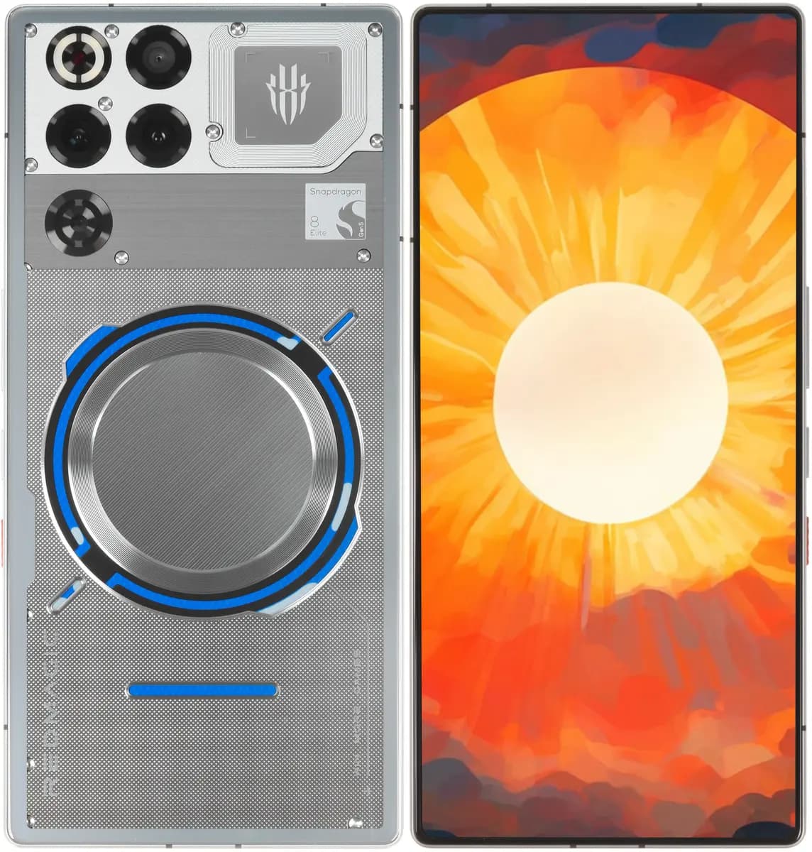 6.85" smartphone nubia Red Magic 11 Pro 512 GB silver