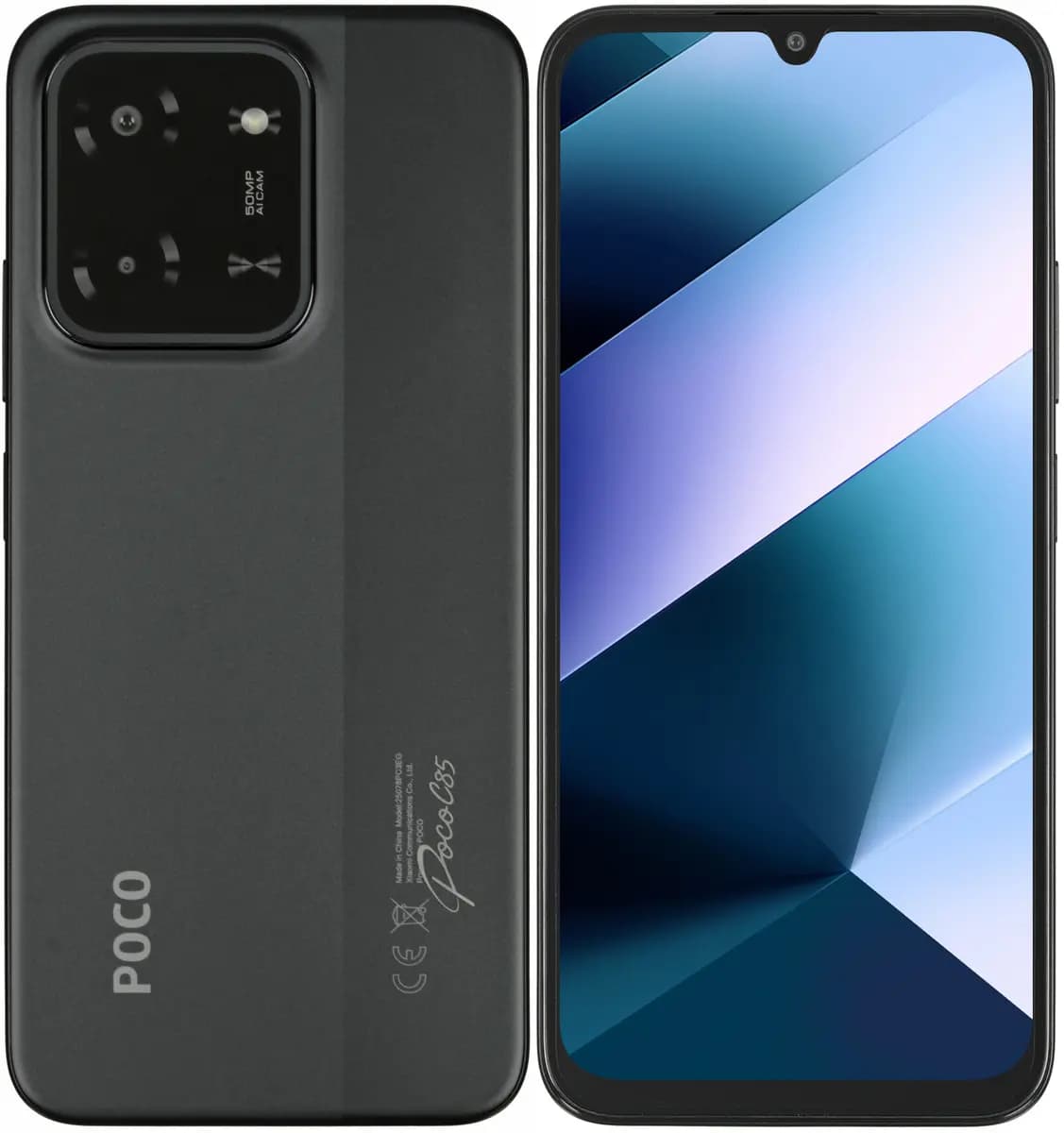 6.9" smartphone POCO C85 128 GB black