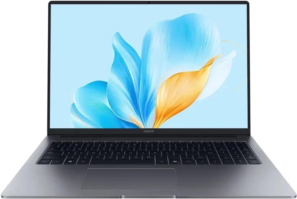 16" laptop HONOR MagicBook X16 2025 gray [English/Russian layout, 1920x1200, IPS, Intel Core i5-13420H, cores: 4 x 2.1 GHz + 4 x 1.5 GHz, RAM 16 GB, SSD 512 GB, Intel UHD Graphics,