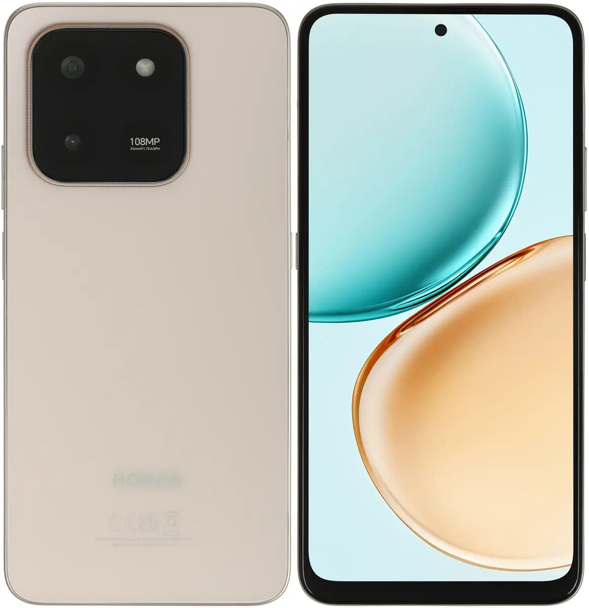 6.77" smartphone HONOR X7d 128 GB gold
