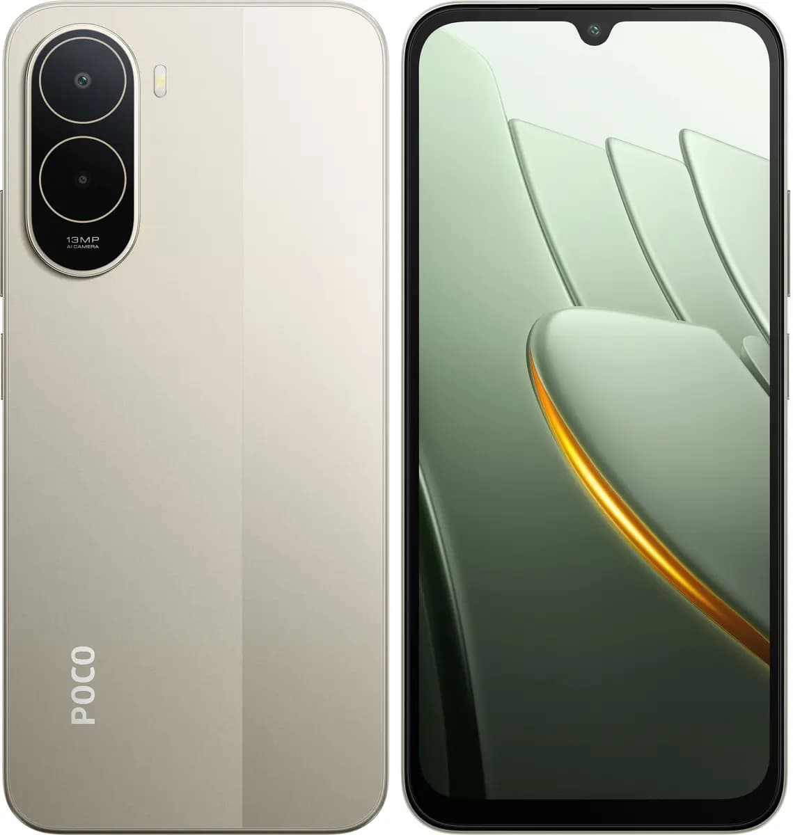 6.9" smartphone POCO C81 Pro 128 GB gold