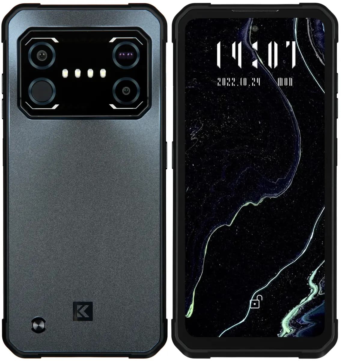 6.78" smartphone KENSHI Armor I1 Slim 128 GB black