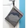 Skip Hop Grab and Go Wet/Dry Diaper Bag - Black/White Stripe [Dimensions (Overall) 15 Inches (H) x 12 Inches (W) x .5 Inche, Weight .2 Pounds, Industry or Government Certifications