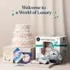 Millie Moon Luxury Diaper Cake - Size 1 - 50ct [Disposability Do not flush, Package Quantity 50, Industry or Government Certifications OEKO-TEX STANDARD 100, Diaper Weight Range Up