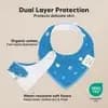 KeaBabies 10pk Organic Baby Bandana Bibs, Baby Drool Bibs for Baby Girl, Boy, Baby Bibs for Toddler, Infant, Newborn (Cosmo) [Dimensions (Overall) 11.8 inches (L), 13.8 inches (W),