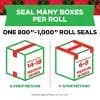 Scotch Tough Grip Moving Packaging Tape with Dispenser: Clear Packing Tape for Moving Boxes & Shipping, 1.88" x 1000" [Tape Dimensions 1.88 Inches (W) x 1000 Inches (L), Package Qu