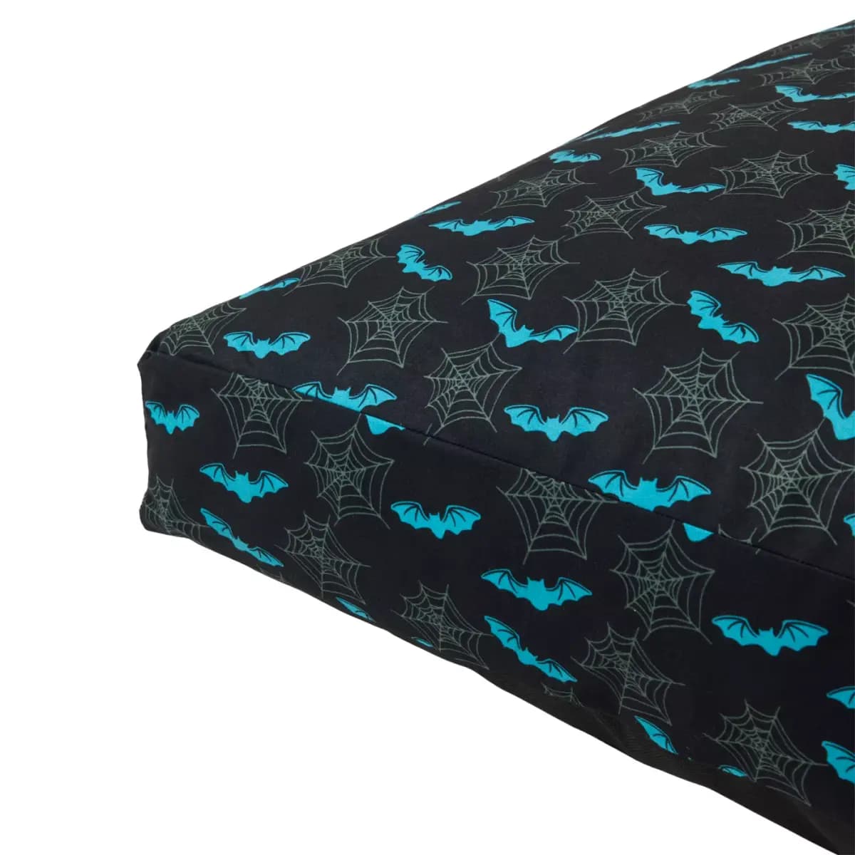 Thrills & Chills® Halloween Bats Pillow Dog Bed, ONESIZE 36 IN L X 28 IN W [Brand Thrills & Chills®, Includes 1 Pillow Bed, Intended Pet(s) Dpgs, Material(s) Polyfill, Velboa, Non-