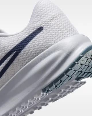 Nike Run Defy Women's Road Running Shoes White/Football Grey/Work Blue/Blue Void [Weight: Approx. 233 g/8.2 oz (Women’s US 8), Heel-to-toe drop: 10 mm, White/Football Grey/Work Blu