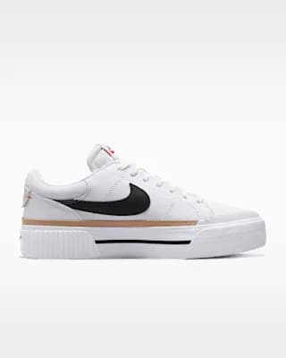 Nike Court Legacy Lift Women's Shoes White/Hemp/Team Orange/Black [White/Hemp/Team Orange/Black, W 5 / M 3.5, W 5.5 / M 4, W 6 / M 4.5, W 6.5 / M 5, W 7 / M, Subtly layered upper k