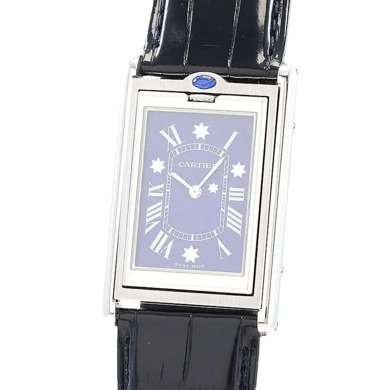 Cartier Tank Basculante Large Model Australian Federation 100th Anniversary Edition (Tank Basculante Lm Australian Federation 100th Anniversary Limited Edition) Reverse-imported /