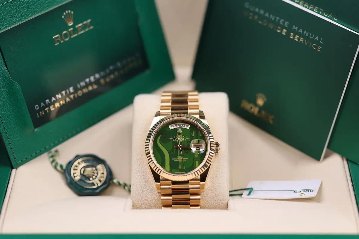 Rolex Day-Date 36 Vienna Philharmonic Dial - 11/2024 - LC EU - Like New - Full Set